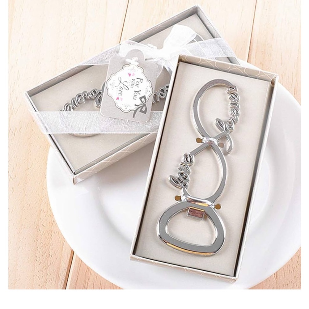 Amazon Silver Bottle Opener with Script Design - Picture 5 of 14